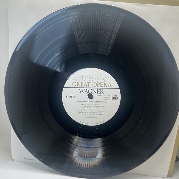 The Metropolitan Collection of Great Opera WAGNER 4 LP + Booklet EX / NM!!! WOW! - Picture 5 of 16